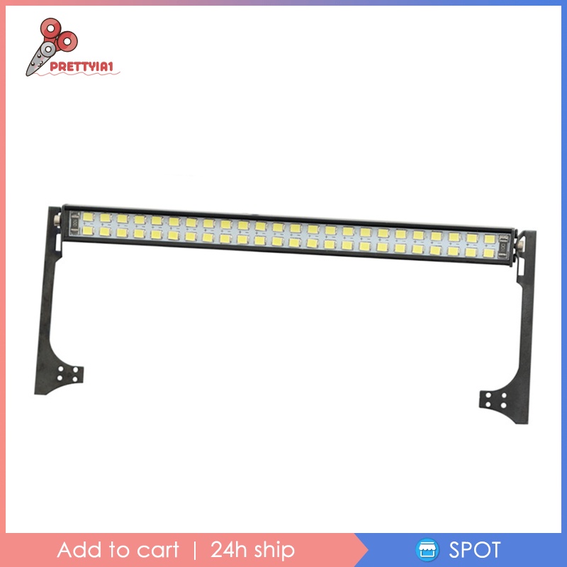 Phụ Kiện Thanh Đèn LED Bằng Kim Loại Gắn Nóc Xe Hơi SCX10 90046 Tỉ Lệ 1 / 10
