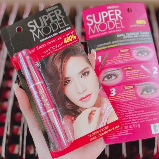Mascara Super Model - Hàng Chính Hãng Công Ty Mistine Thái Lan
