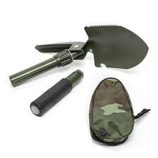 Xẻng quân dụng đào đất - xẻng đi phượt, dã ngoại, làm vườn - phụ kiện phượt