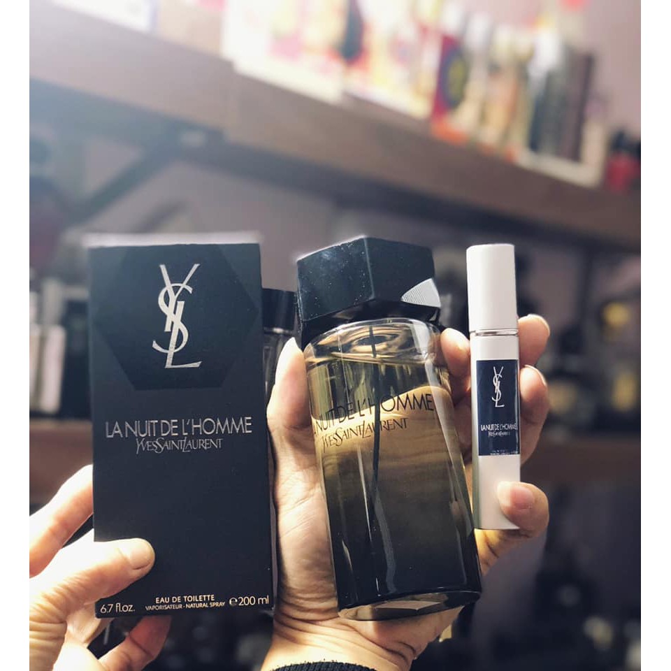 mẫu thử nước hoa yves saint lauren lanuit EDT 10ml dạng xịt