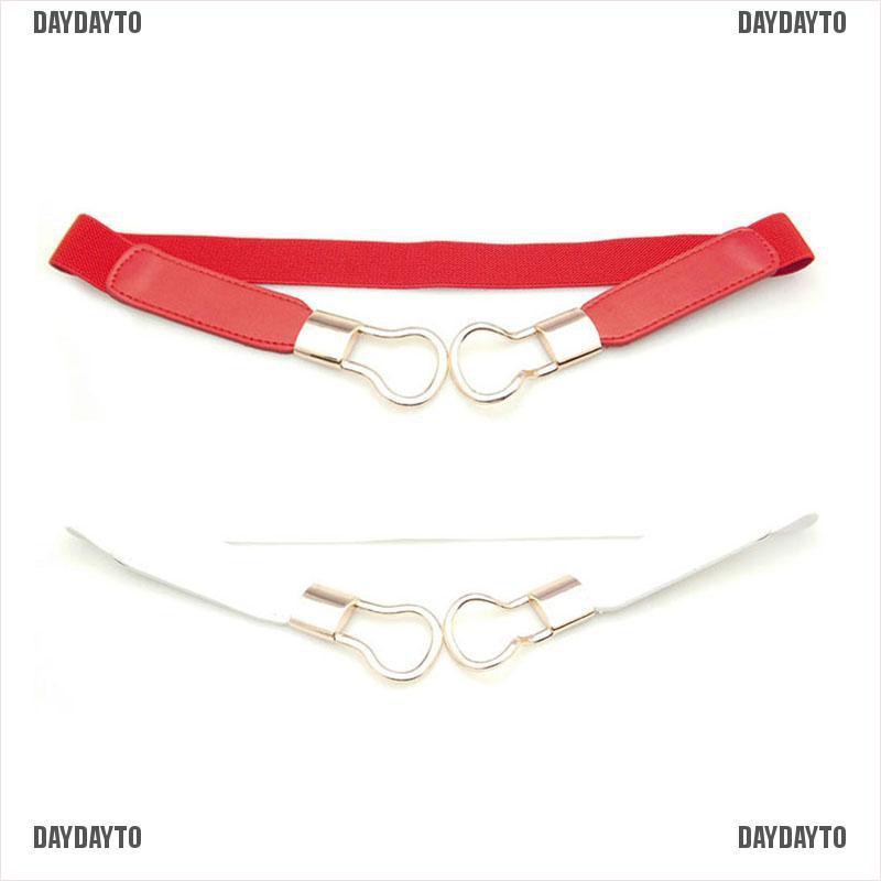 1 Thắt Lưng Da PU Bản Nhỏ Co Giãn Thời Trang Nữ