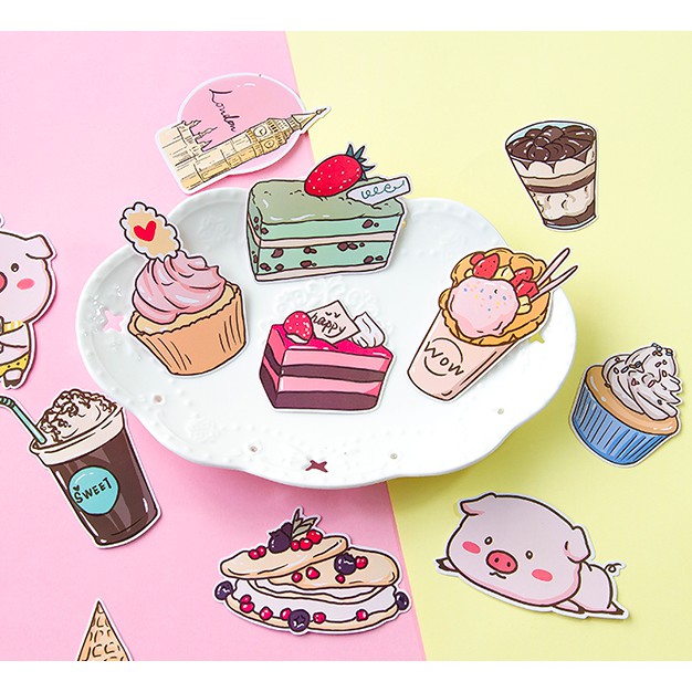 STICKER DÁN VALI CHỐNG NƯỚC NHIỀU CHỦ ĐỀ