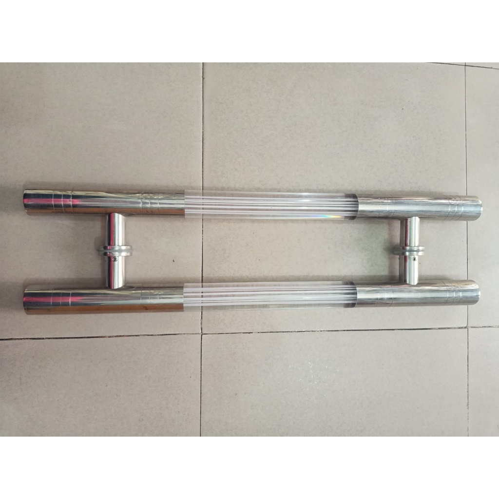 Tay nắm kính inox 304 phi 38 dài 6 tấc