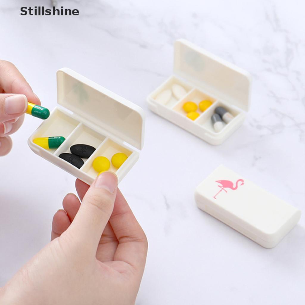 Hộp Đựng Thuốc Mini 3 Ngăn Chất Lượng Cao