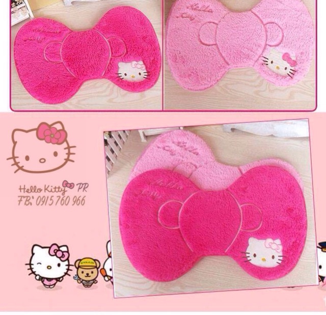 Thảm nơ Hello Kitty