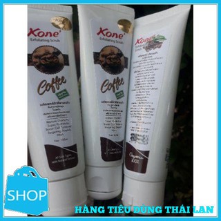 Tẩy tế bào chết cà phê kone, xài cho mặt và cả body