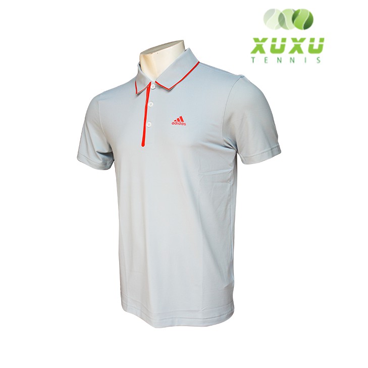 Áo Thể Thao, Áo Tennis Adidas,Áo Có Cổ Tay Ngắn Chất Liệu Thun Thể Thao Co Giãn