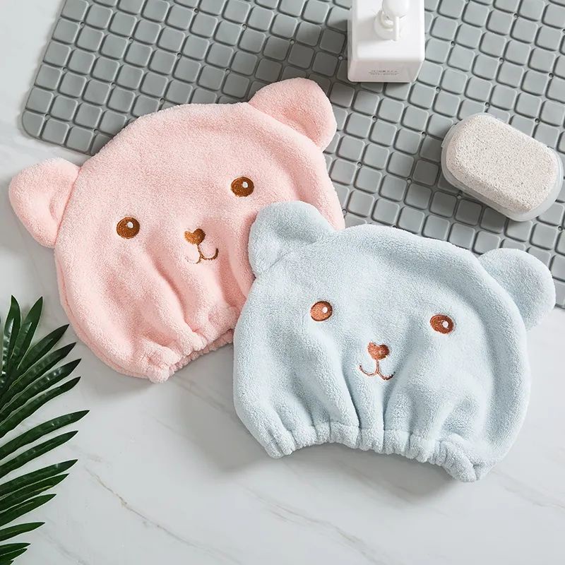 Mũ Trùm Đầu Thấm Hút Nước Nhanh Khô Tóc Tiện Dụng