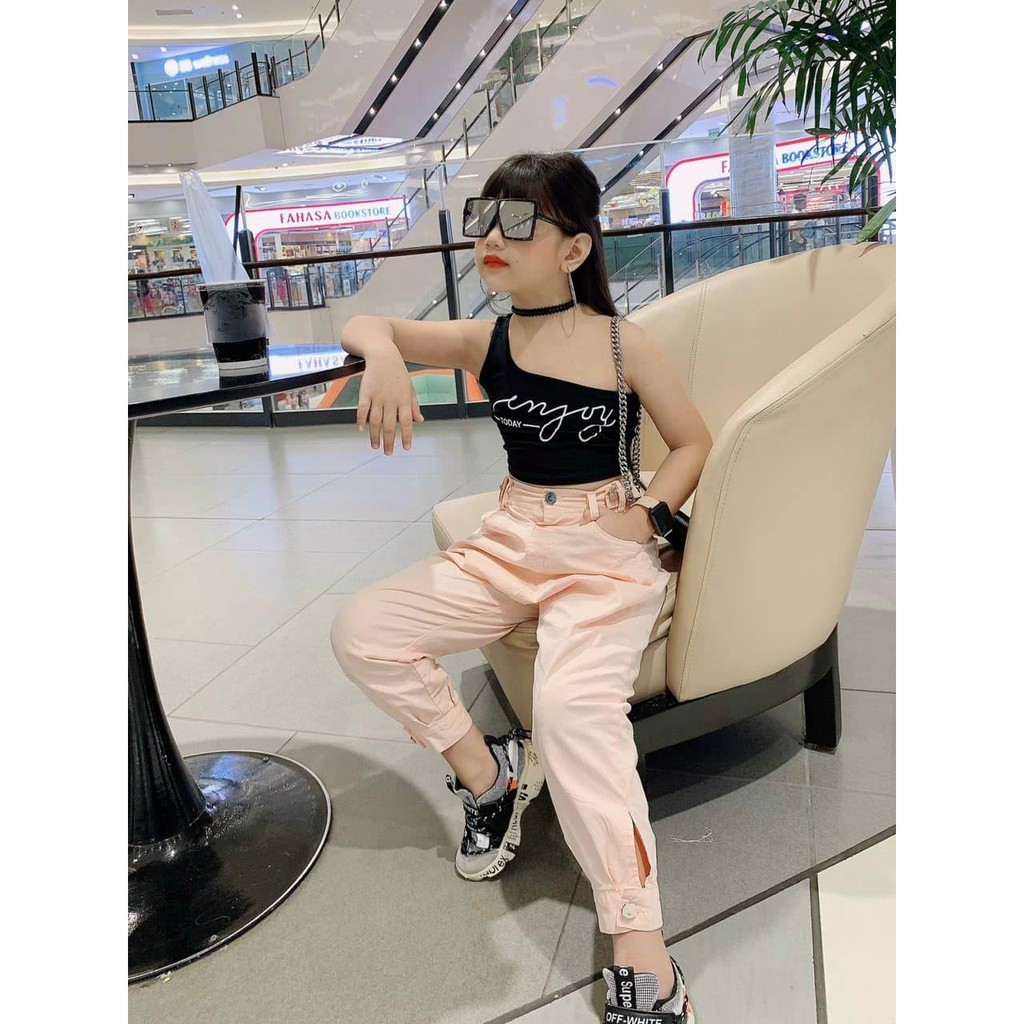 QUẦN KAKI BOMBER BÉ GÁI SIZE ĐẠI CỒ