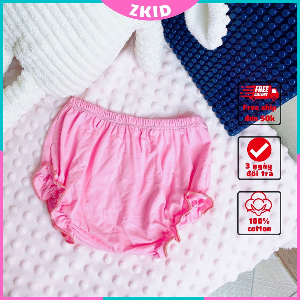 Quần lẻ sơ sinh. Quần chip bí ngô chất cotton cho bé 4-12kg