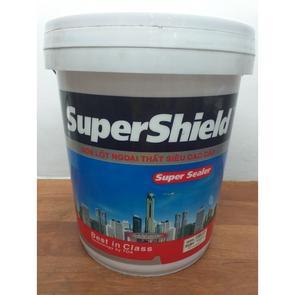 Sơn lót chống kiềm ngoại thất cao cấp Toa SuperShield_thùng 18L