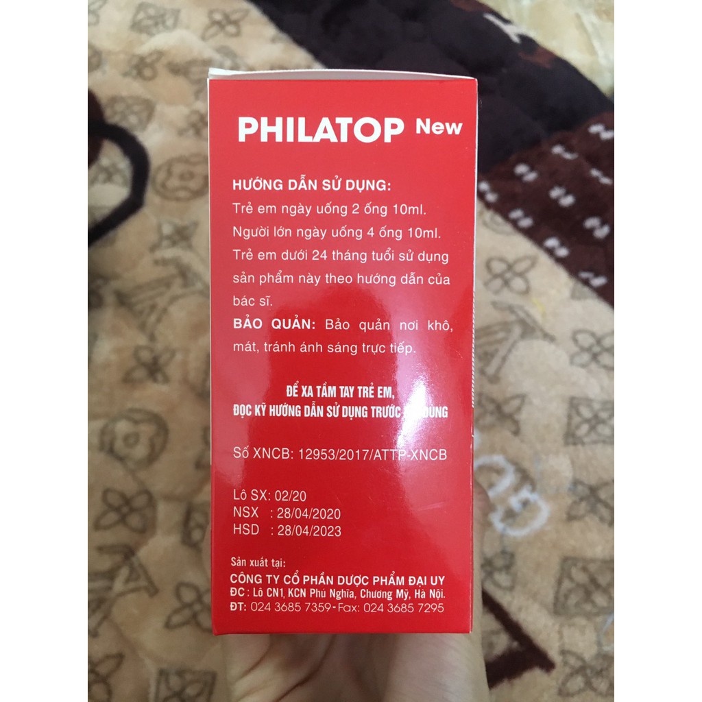 PHILATOP NEW dạng ống nhựa bẻ mới