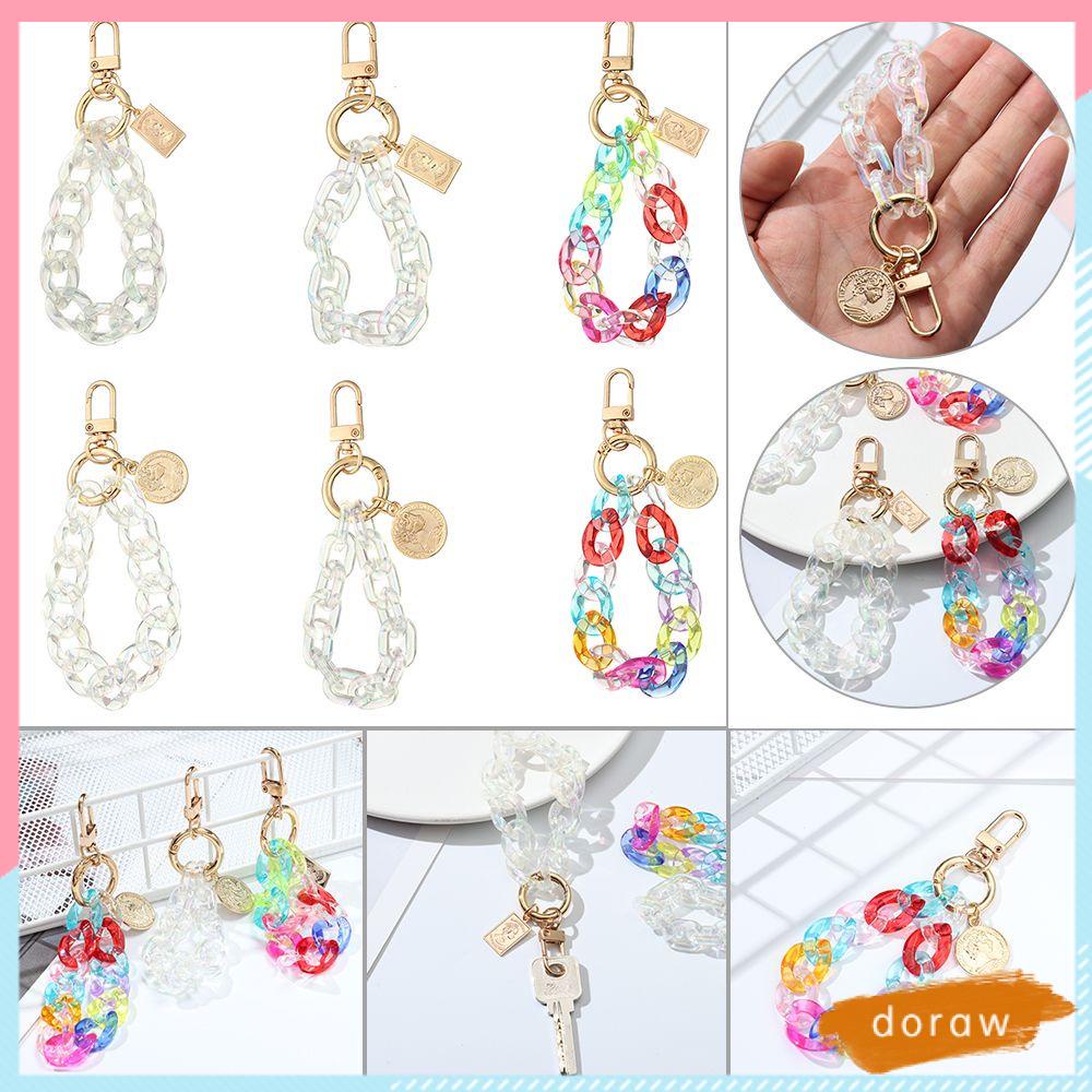 Móc khóa acrylic trang trí túi xách kiểu dáng thời trang sáng tạo dành cho nữ