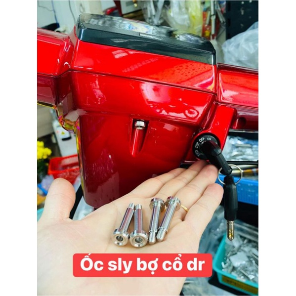Ốc bợ cổ xe Dream inox 304