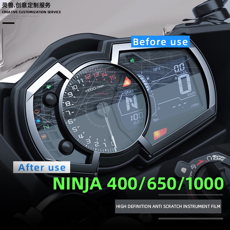 Miếng Phim Dán Gương Chiếu Hậu Cho Xe Kawasaki Ninja650 Ninja 1000SX Ninja 400