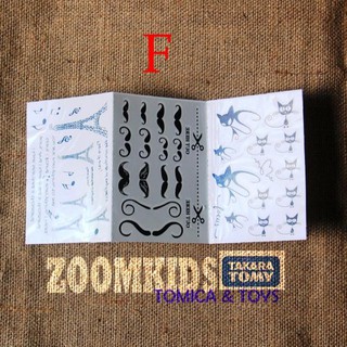 Combo 3 tấm hình dán Tatto