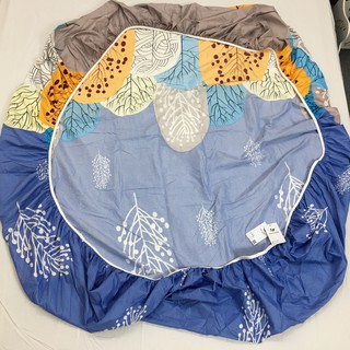 Bộ ga gối poly cotton hàng đẹp full size ga giường bọc đệm m2, m6, m8, 2m2 kèm vỏ gối nằm 45x65