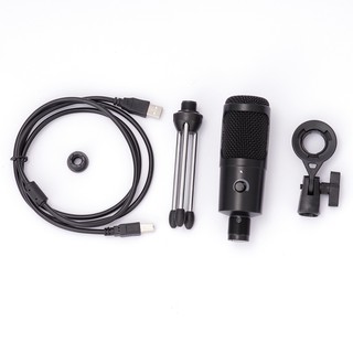 Professional USB Capacitor Recording with Volume Adjusting Microphone for PC Notebook Computer