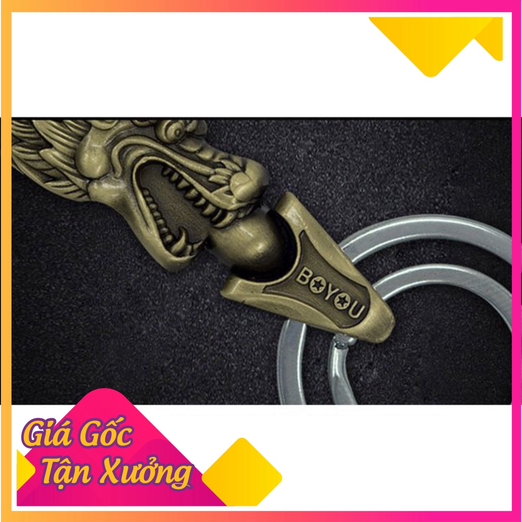 Móc Khóa Đầu Rồng BoYou (giá 1 chiếc) (Ảnh Sp thật)
