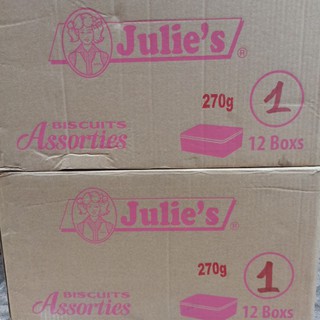 Thùng bánh Julie 270g gồm 12 hộp