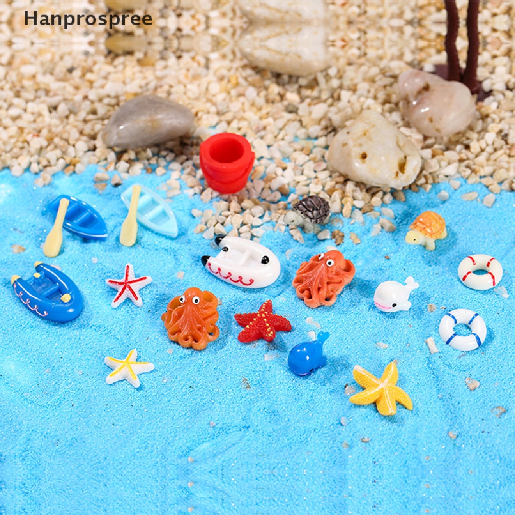 Hanprospree > Mỏ Neo Mini Che Nắng Nhân Tạo Phong Cách Bãi Biển Trang Trí Tiểu Cảnh Sân Vườn DIY