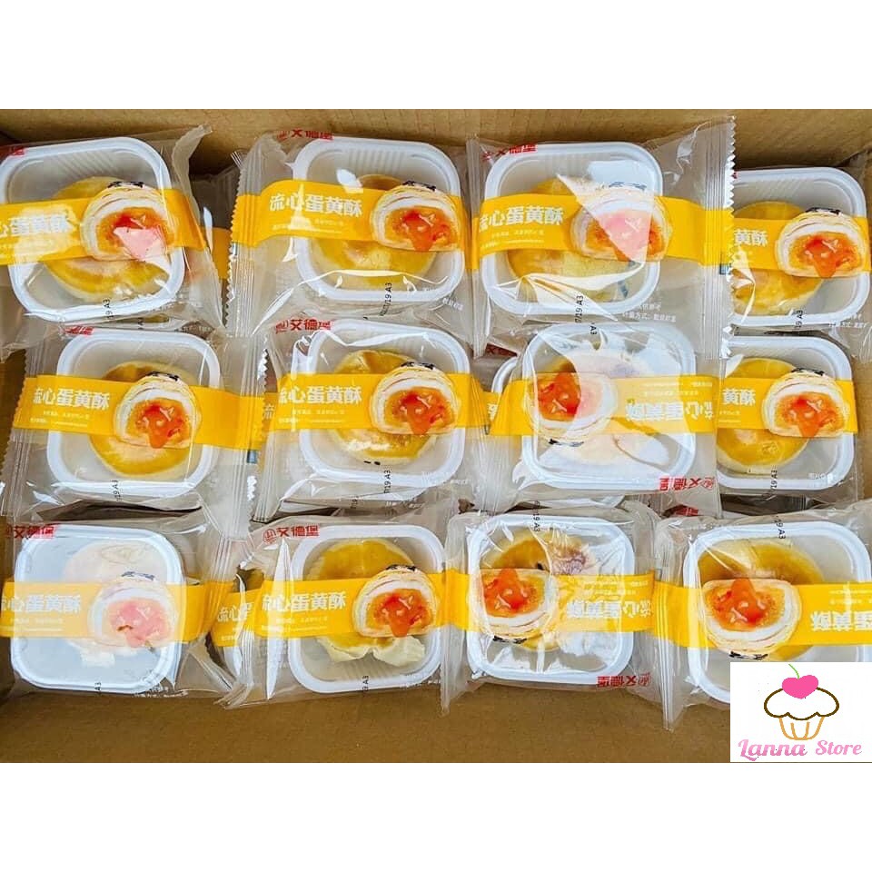 [Siêu Ngon] Bánh Liu pía khay trứng chảy Egg Yolk Puff siêu hot | BigBuy360 - bigbuy360.vn