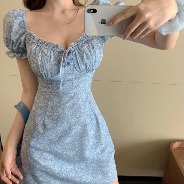 váy xanh váy body sexy đầm bigsize nữ đầm dự tiệc sang trọng đầm hở lưng váy đi biển đầm hoa nhí vintage đầm hoa nhí vintage váy xinh nữ