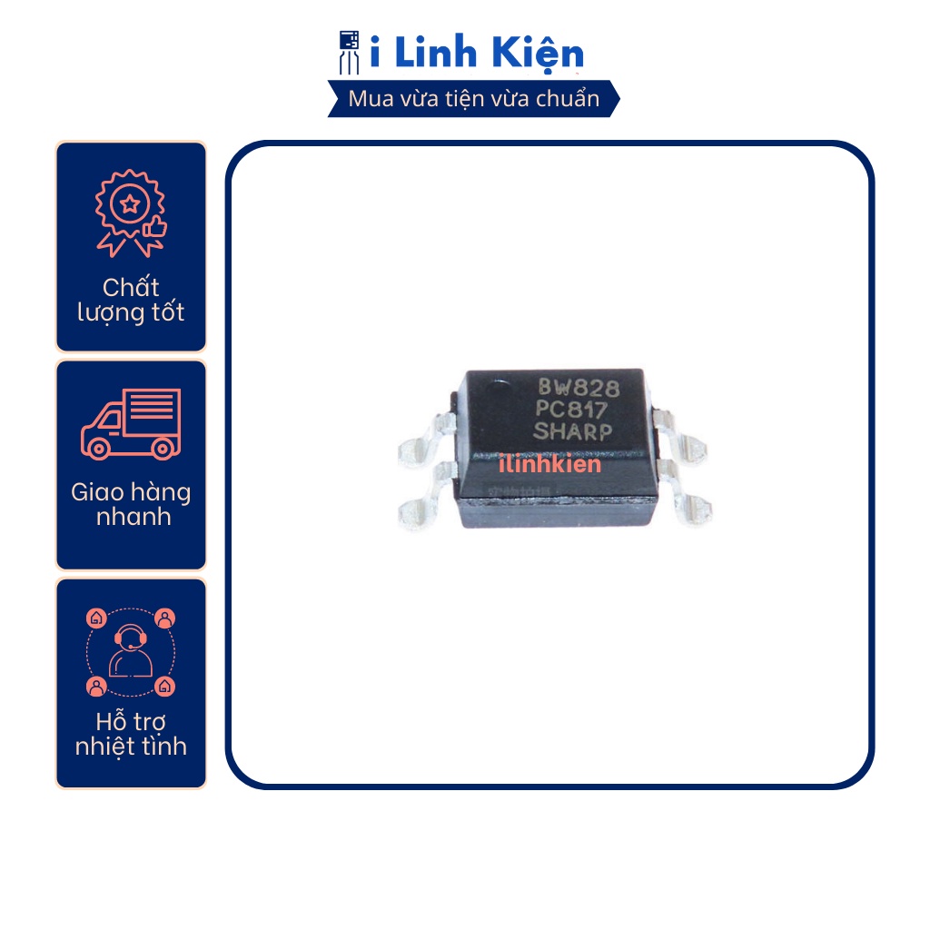 IC quang PC817 EL817 LTV817 chính hãng.