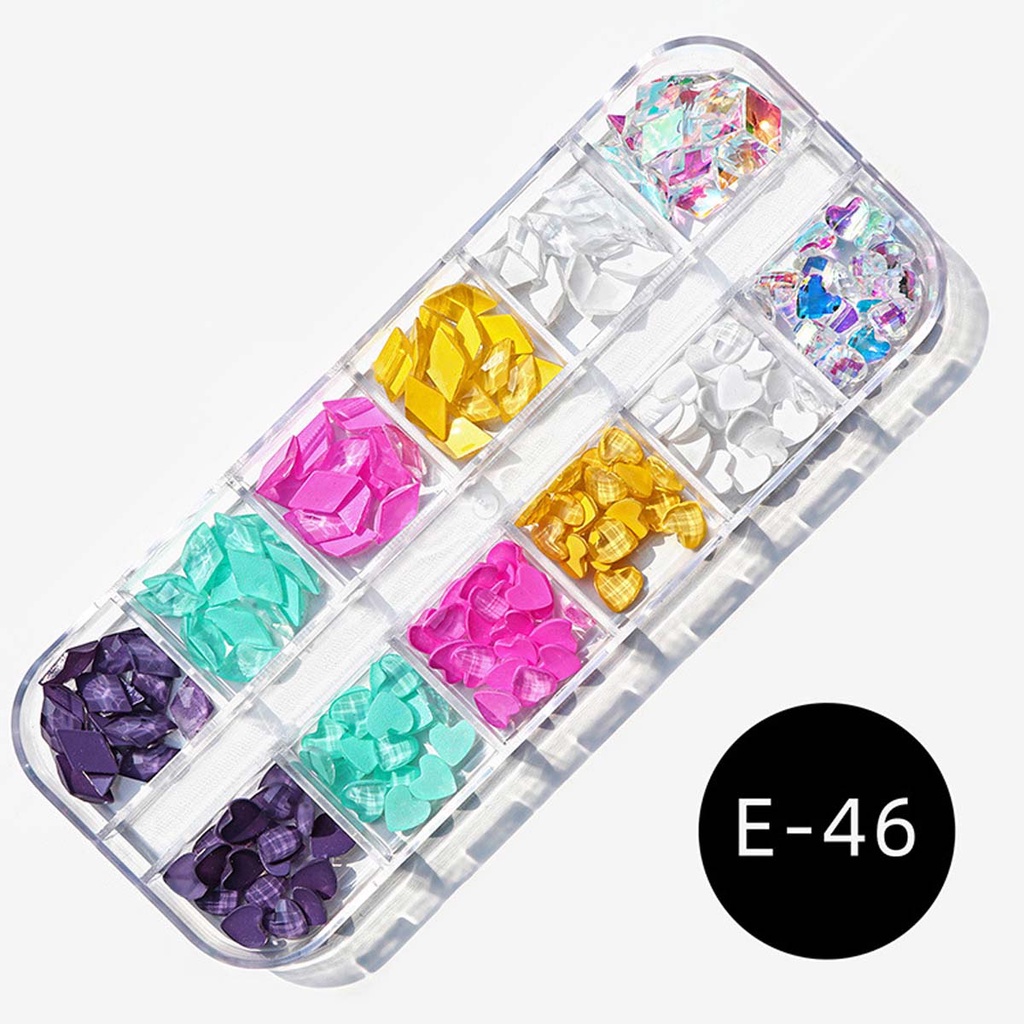 (Hàng Mới Về) Kim Cương Giả Trái Tim 3D Trang Trí Móng Tay Nghệ Thuật Cho Nữ