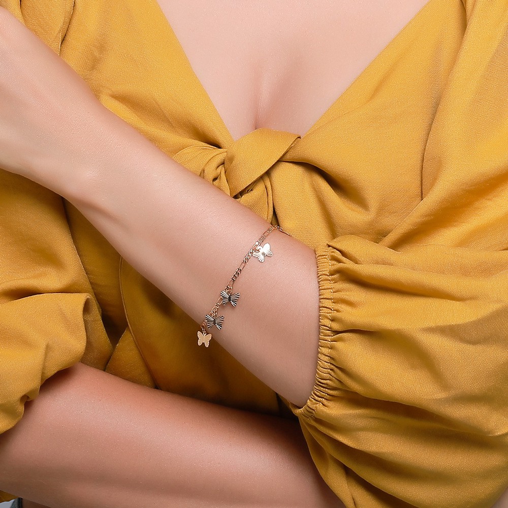 Simple Fashion Female Sweet Butterfly Bracelet
