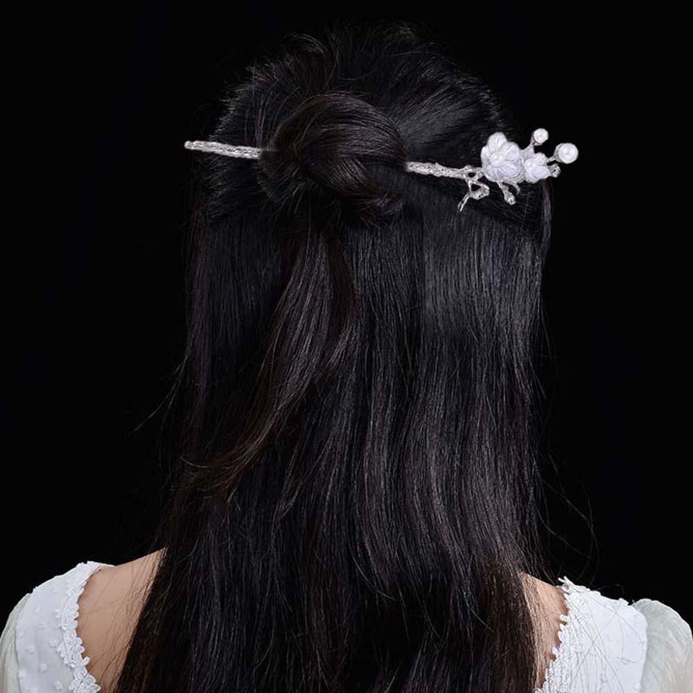 FORBETTER Trâm Cài Tóc Hình Hoa Mận Thanh Lịch Cho Nữ
