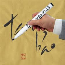 Bút viết Thư Pháp Artline - Bút vẽ bản đồ mực đen size 1.0mm, 2.0mm, 3.0mm, 4.0mm  HOKAMI STORE