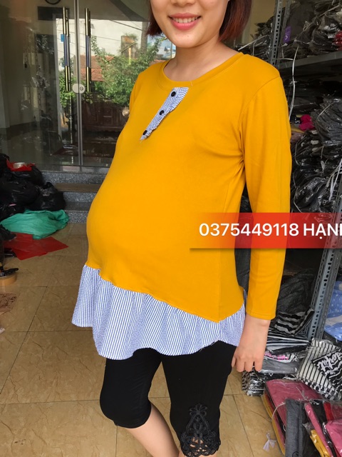Áo bầu thu đẹp
