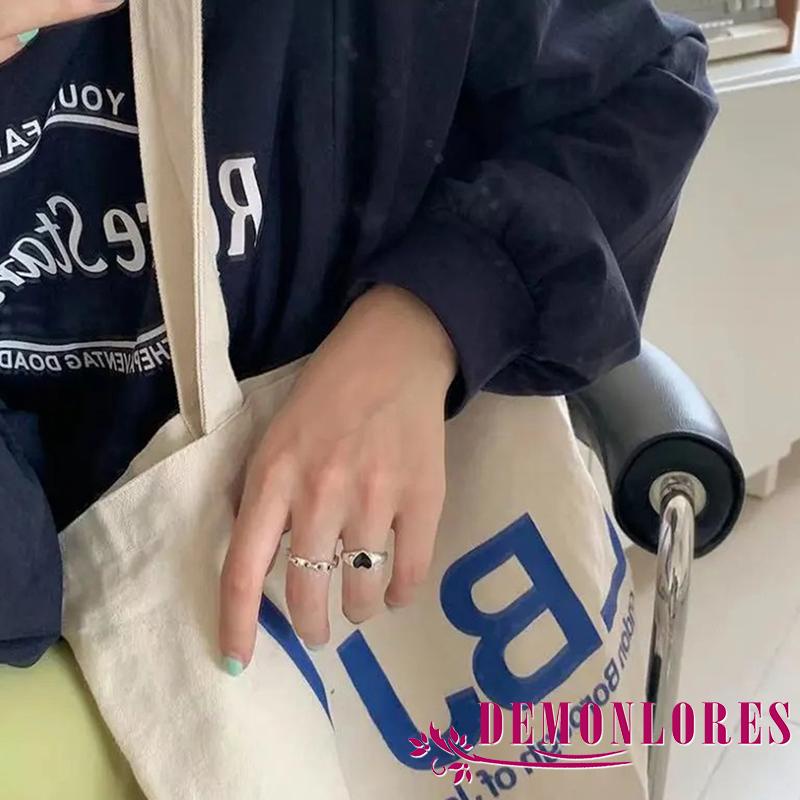 Set nhẫn đeo khớp ngón tay phong cách vintage thời trang cho nữ