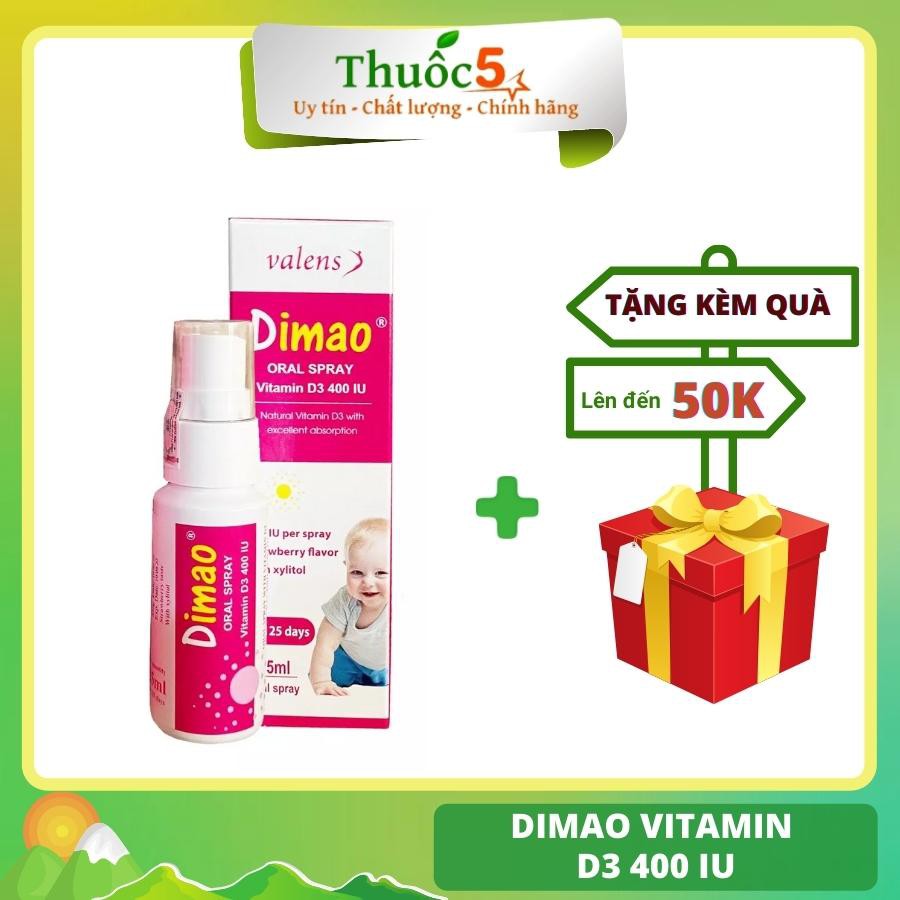 [Giá Gốc] DIMAO VITAMIN D3 400 IU Dạng Xịt [Nhập Khẩu Châu Âu Chính Hãng - Cam Kết Date Xa]