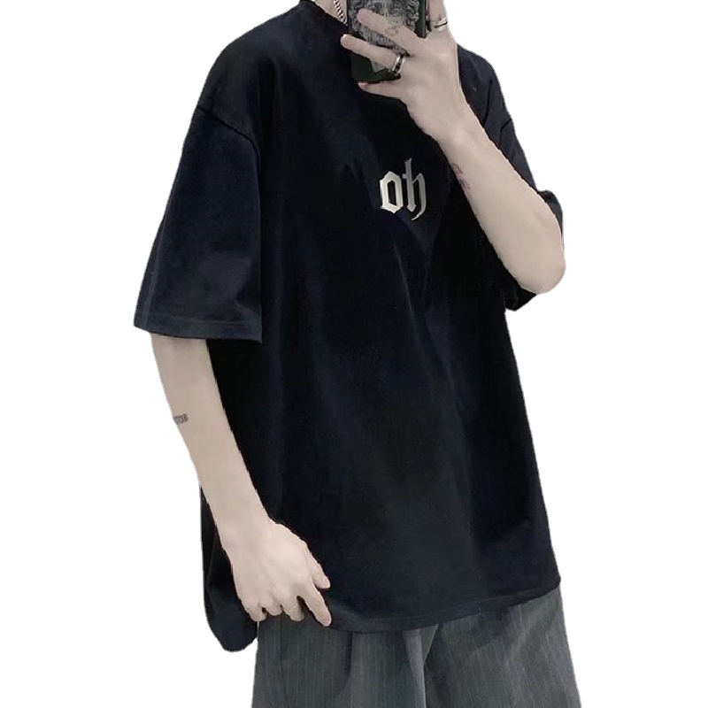 Áo Thun Tay Ngắn Cổ Tròn Thời Trang Dành Cho Nam Và Nữ