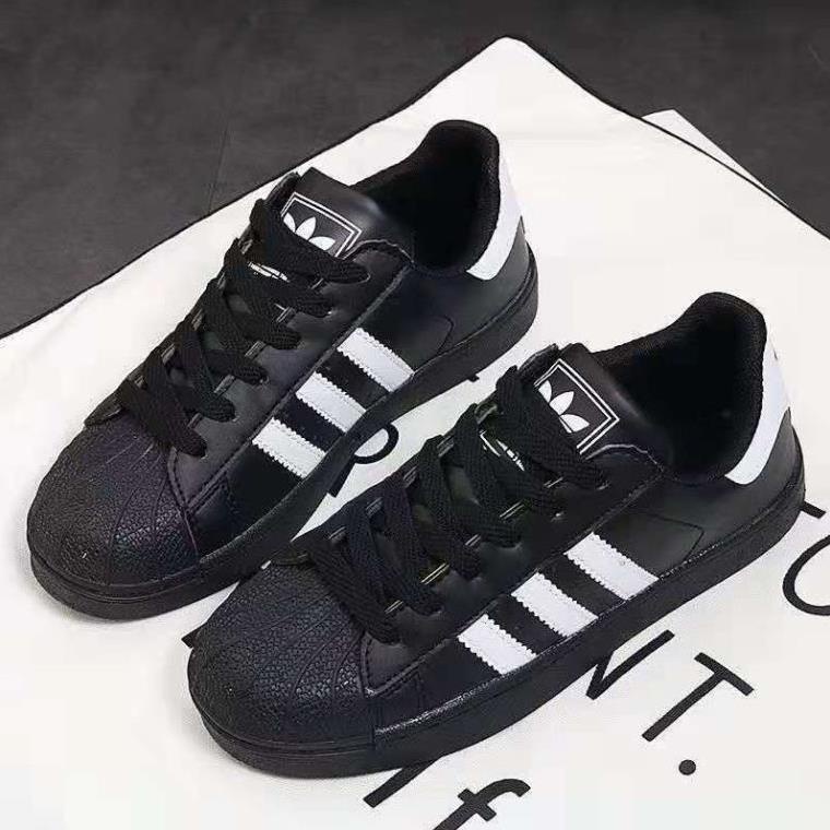 ❕ Hàng Có Sẵn! Giày Thể Thao Adidas Superstar Màu Trắng Đen Cho Nam Và Nữ * `