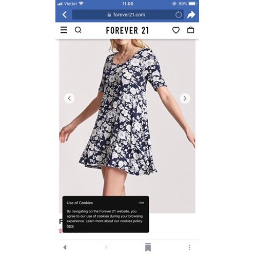 váy f21 trả order