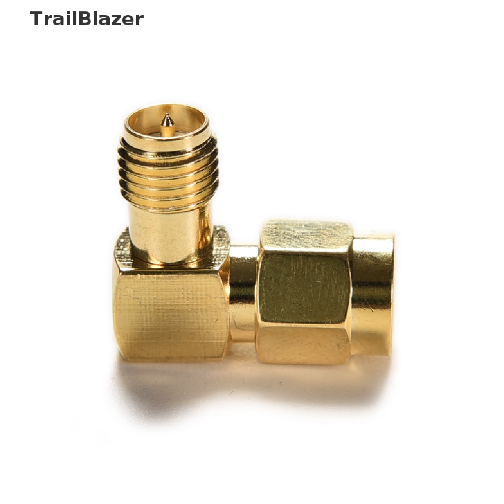 Tbvn 1x Bộ Chuyển Đổi 90° Đầu Nối RP.SMA Đực Sang Rp-Sma Cái