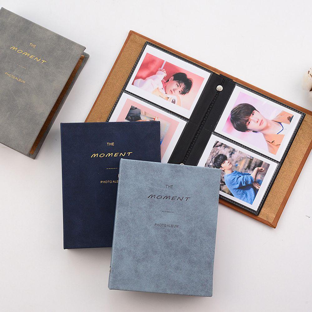 Album đựng ảnh MMULCK cỡ mini bìa da PU 11 9 8 7s 90 70 instax thiết kế sáng tạo nhiều màu sắc làm quà tặng cho trẻ em