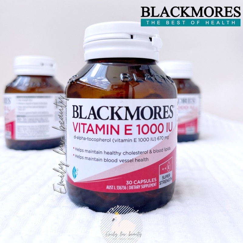 Vitamin E blackmore 1000iu hộp 30 viên (Hàng nội địa Úc)