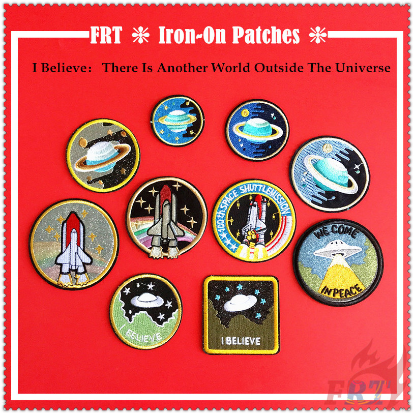 1 Miếng Vá Quần Áo Hình Chữ I Believe There Is Another World