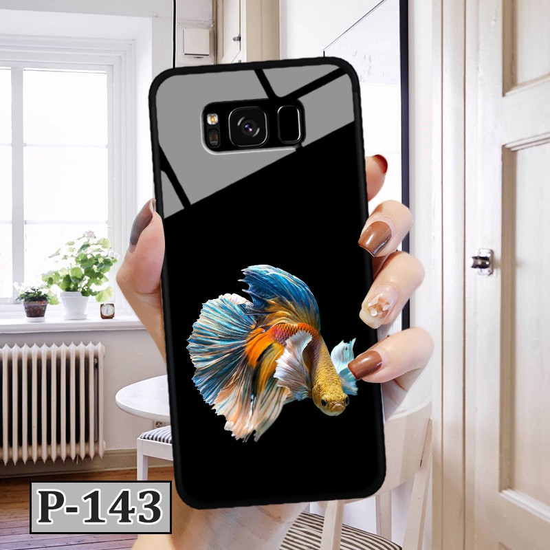 Ốp Samsung Galaxy S8/ S8 Plus - lưng kính in hình 3D