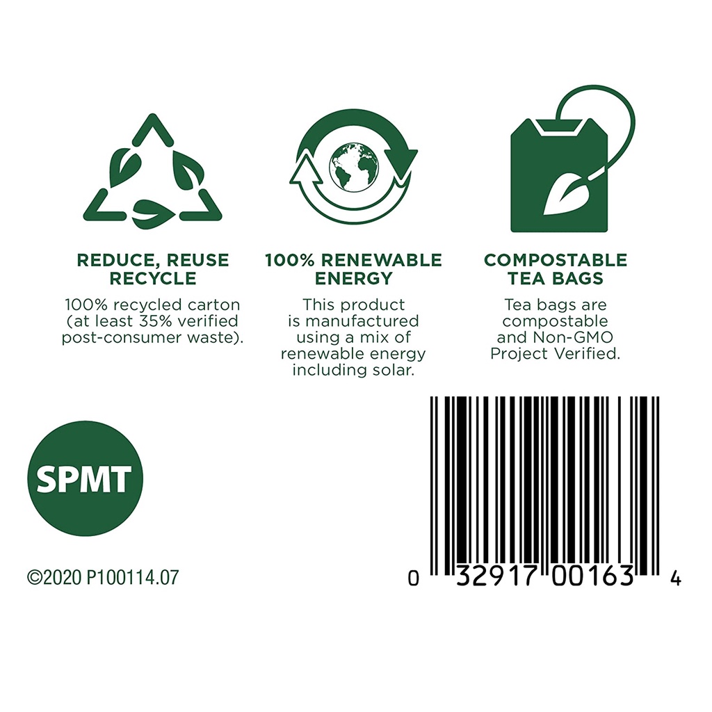 [EXP 2025] Trà Traditional Medicinals Organic Spearmint - Hỗ Trợ Tiêu Hóa Khỏe Mạnh 16 gói