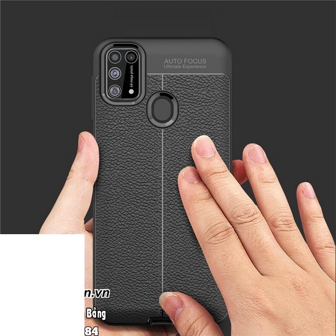 Ốp lưng SamSung Galaxy M31 silicon giả da Auto Focus