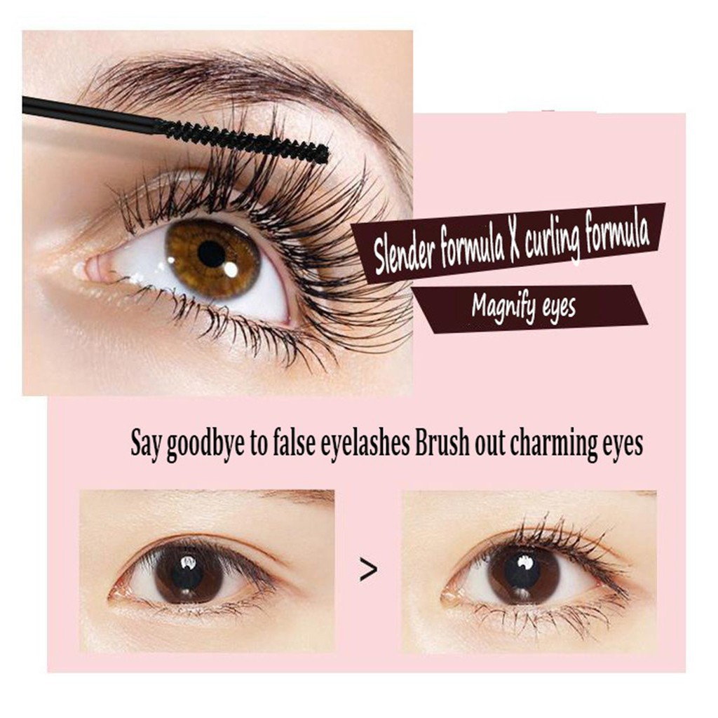 Combo 3 món Bút Kẻ Mắt Lameila - Chổi chải mi - Mascara siêu mảnh tơi mi lameila cao cấp | BigBuy360 - bigbuy360.vn