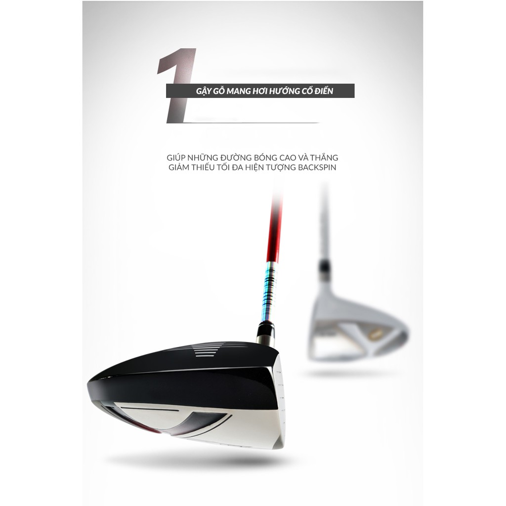 GẬY DRIVER MG005 - PGM VS THE GOLF DRIVER CÓ DÀNH CHO NGƯỜI THUẬN TAY TRÁI