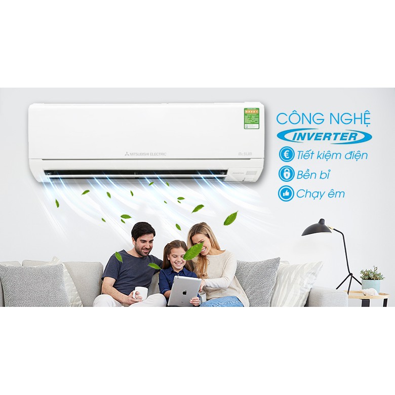 Điều Hoà Treo Tường Mitsubishi Electric 2 Chiều Inverter 9000 BTU - 1.0 HP (MSZ-HL25VA)