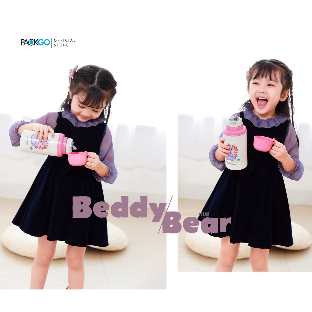 Bình giữ nhiệt cho Bé Trai hoặc Gái / Chính hãng 100% BEDDYBEAR/ BEDDY BEAR / ARIES Bạch Dương / Bé từ 2 tuổi trở lên