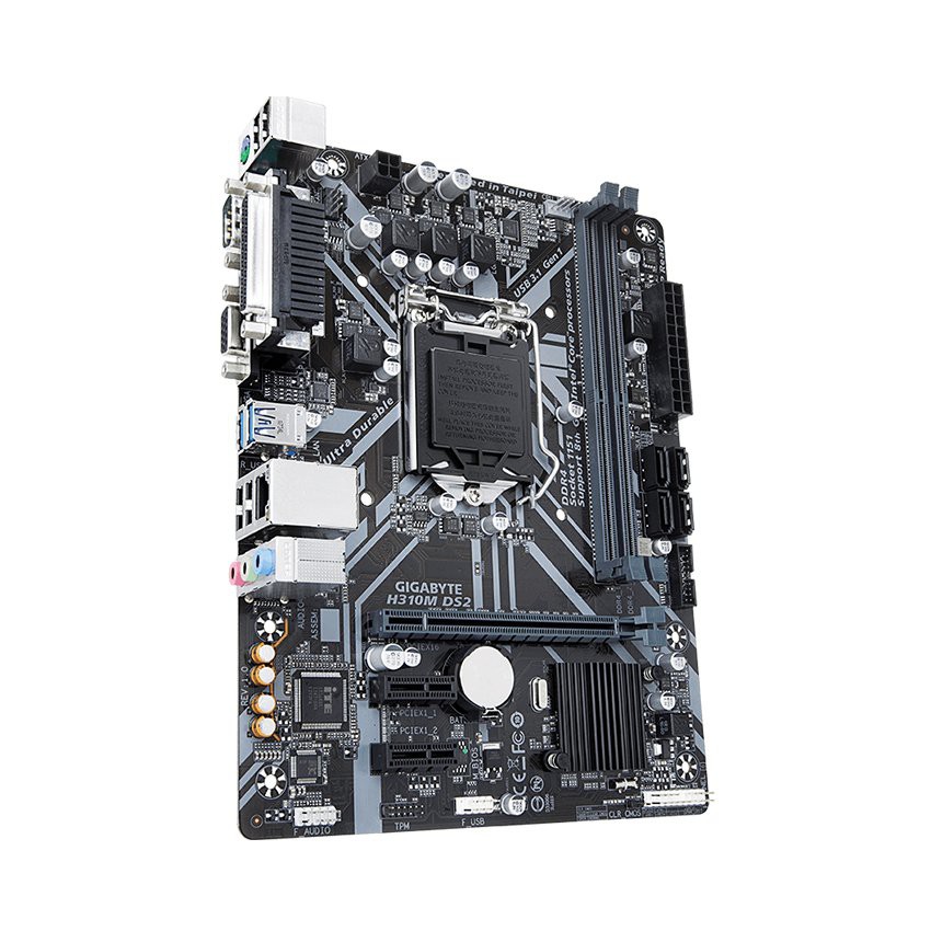 Mainboard Gigabyte H310M-DS2 (SK1151V2, 2*DDR4, VGA)